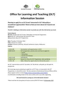 OLT Information Session flyer VIC (1)