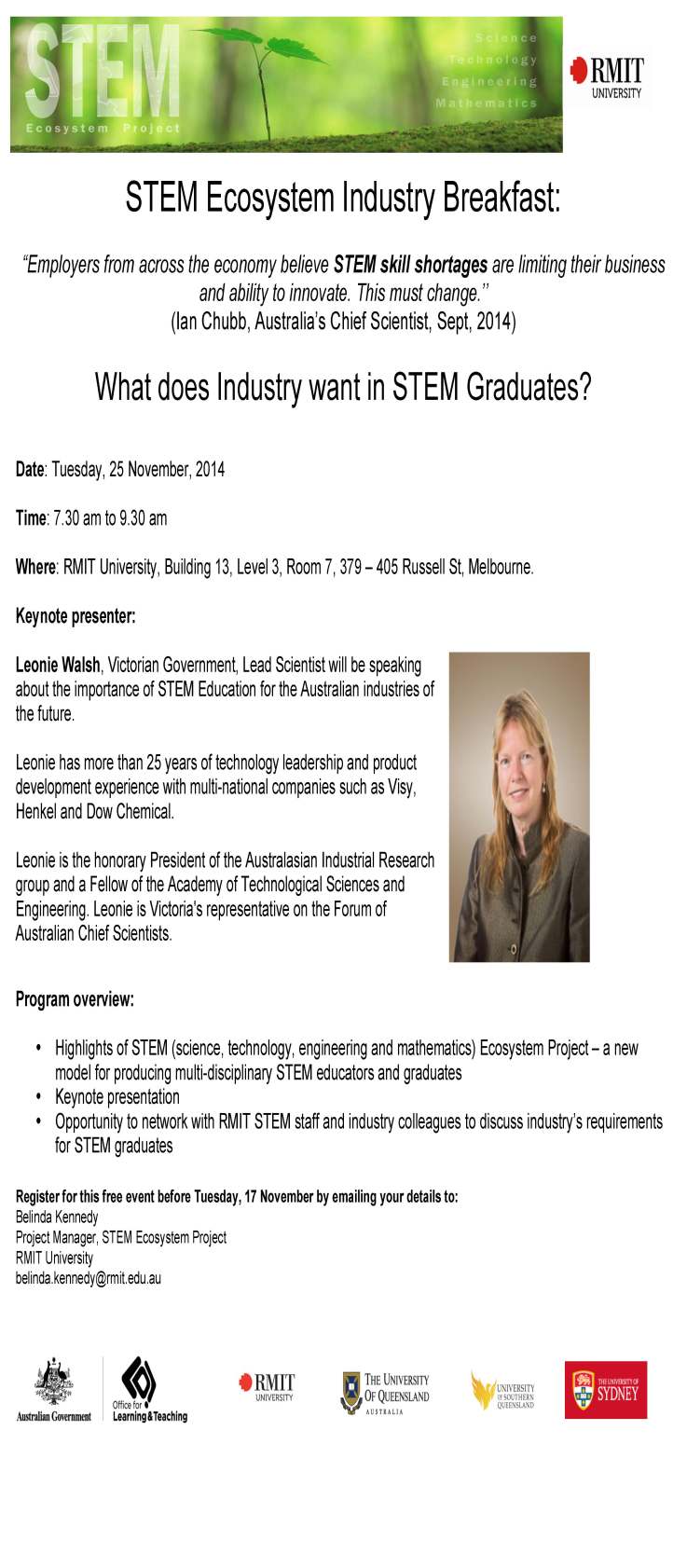 STEMEcosystem-INDUSTRYBreakfastFlyer-25Nov